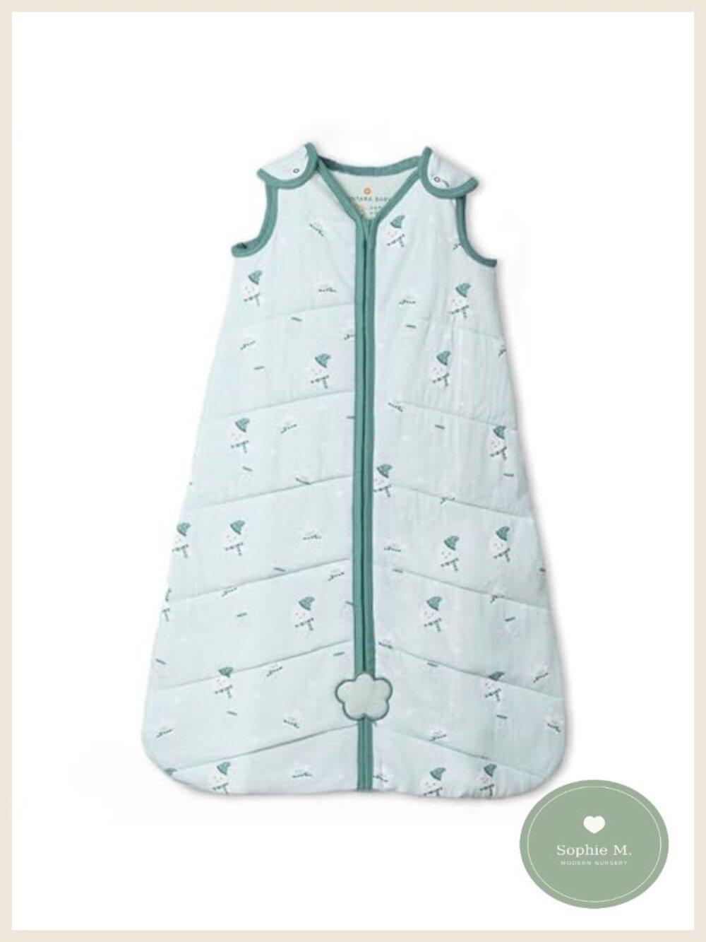 1.5 TOG Organic Cotton Baby Sleep Sack Wearable Blanket